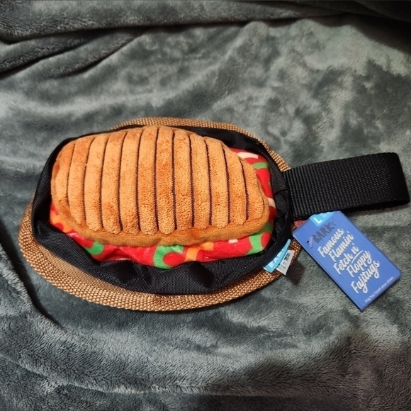 Barkbox Famous Flamin’ Fetch n’ Floppy Fajitugs sz L - Picture 1 of 2